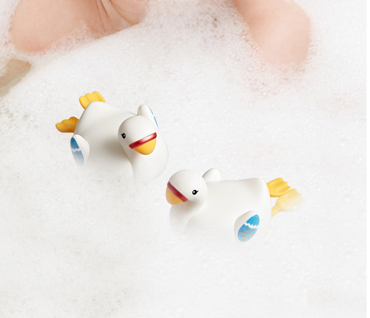 Juguetes de Baño Infantiles con Animales Animados - Ganso y Delfín con Mecanismo de Cuerda - Image 8