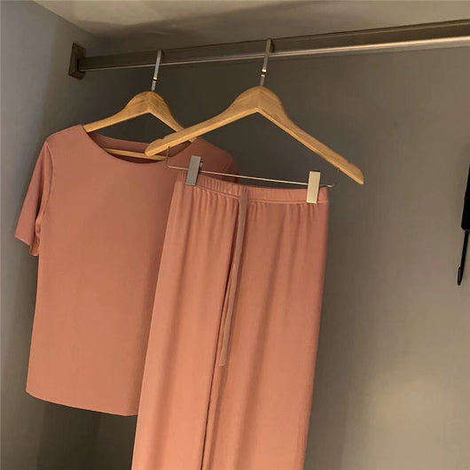 Pijama de Verano para Mujer - Conjunto Cómodo de Dos Piezas - Image 18