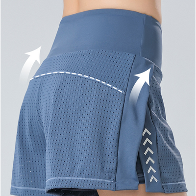 Pantalones Deportivos Yoga Transpirables con Diseño Dos Piezas - Image 10