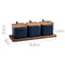 Q 3 Pieces Blue