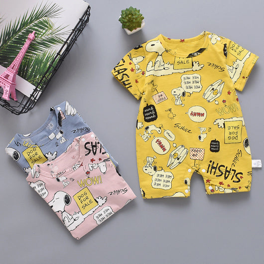 Mono Corto de Verano para Bebé con Estampado Infantil - Image 6