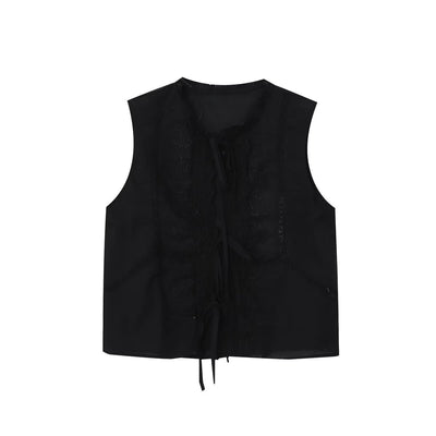 Blusa Sin Mangas Elegante Diseño Europeo Versátil - Image 18