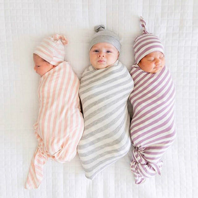 Conjunto de 2 Gorros Estampados para Recién Nacido
