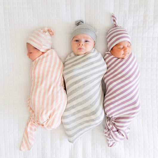 Conjunto de 2 Gorros Estampados para Recién Nacido