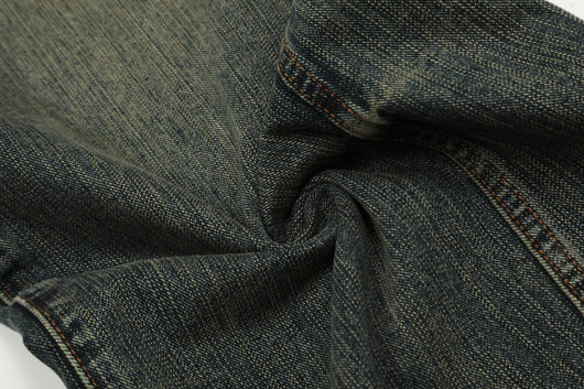 Pantalones Hombre Efecto Desgastado Corte Recto Suelto - Image 9