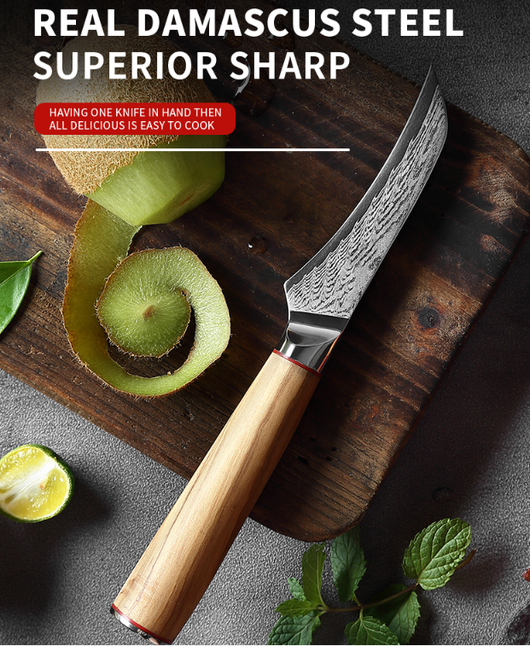 Cuchillo Damasco Profesional para Cocina - Image 10
