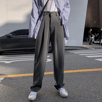 Pantalón Sastre Cintura Alta Pierna Recta Ancha para Mujer - Image 2