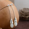 Aretes de Jade Hetian Flor Magnolia Hechos a Mano