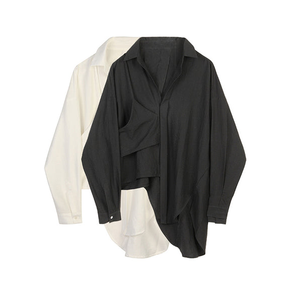 Blusa Irregular Moderna para Mujer