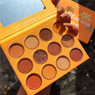 Paleta de Sombras Sunset California Love - 12 Colores - Image 2
