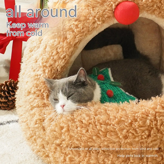 Cama Desmontable para Gatos Grandes Elk Mongolian - Espacio Amplio y Lavable - Image 4