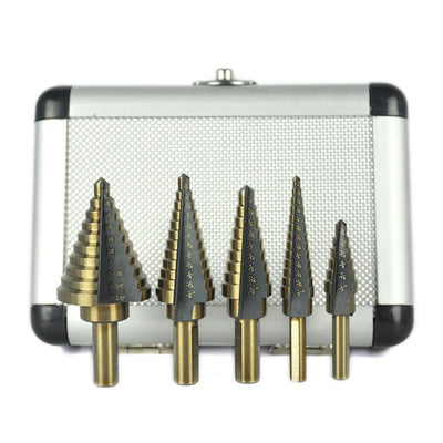 Set de 5 Brocas para Taladro de Banco con Caja de Aluminio - Image 3