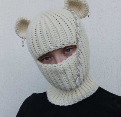 Gorro de Lana Tejido con Protección Auditiva y Diseño Infantil - Image 9