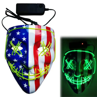 Máscara LED Iluminada para Halloween - Image 3