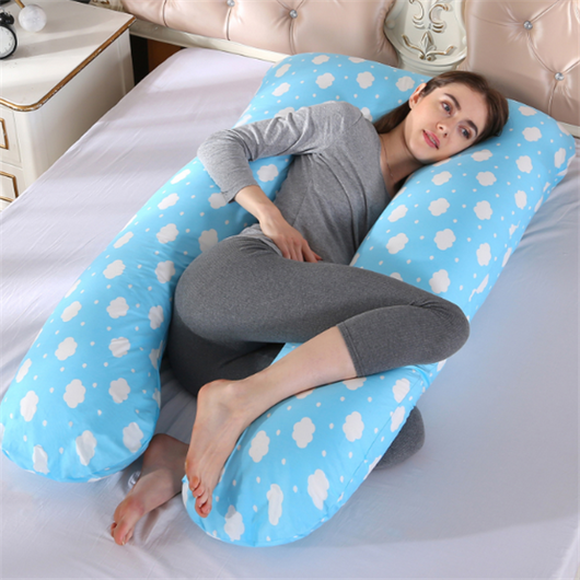 Almohada de Maternidad en Forma de U - Soporte Ergonómico para Embarazadas - Image 20