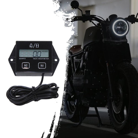 Tacómetro Digital para Motocicleta con Cronómetro - Image 5