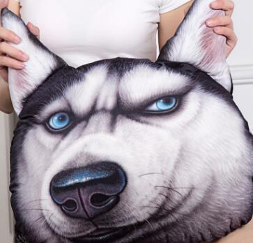 Almohada Térmica 3D Cabeza de Perro - Cojín Creativo Calentable - Image 6