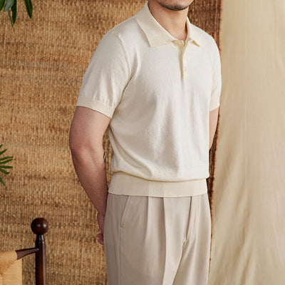 Polo Casual Ejecutivo en Algodón y Lino Transpirable - Image 15