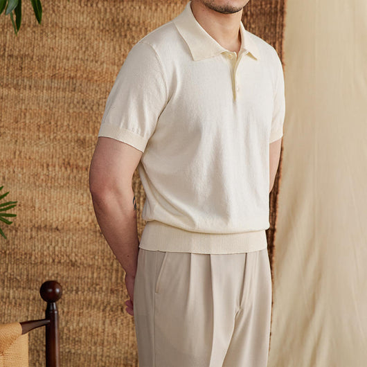 Polo Casual Ejecutivo en Algodón y Lino Transpirable - Image 15
