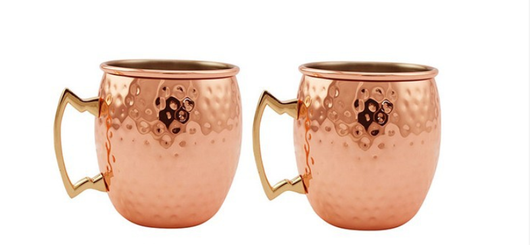 Taza Térmica Moscow Mule de Acero Inoxidable con Baño de Cobre Martillado - Image 9