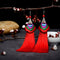 Aretes Étnicos con Borlas Artesanales