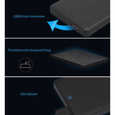 Caja Externa ORICO 2577U3 para Discos Duros Móviles - Image 3