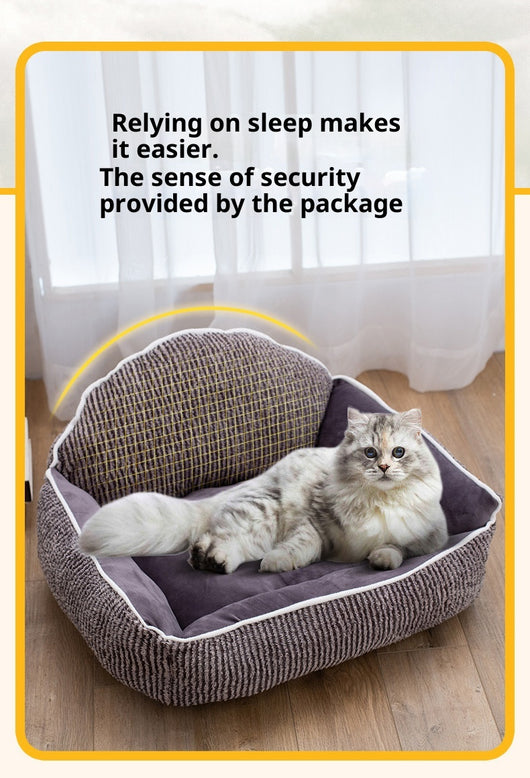 Sofá Cama Felpa para Mascotas Pequeñas y Medianas - Image 7