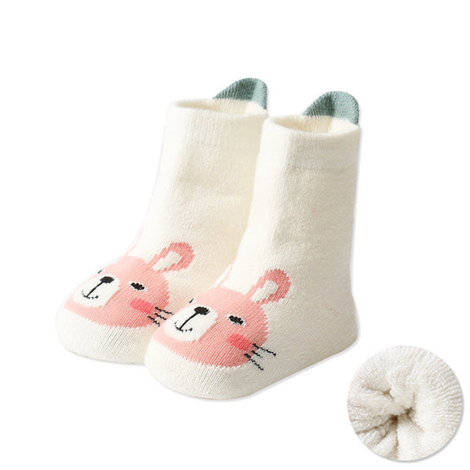 Calcetines Térmicos Infantiles con Diseño de Dibujos Animados y Talón Reforzado - Image 5