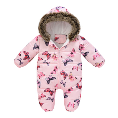 Mameluco Acolchado Impermeable con Diseños Animados para Niños - Image 2
