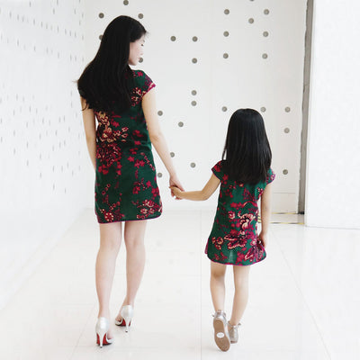 Elegante Vestido Cheongsam (Qipao) para Niña - Algodón y Lino de Verano - Image 5
