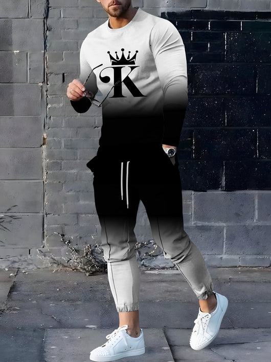 Conjunto Deportivo y Casual con Camiseta Estampada - Image 6