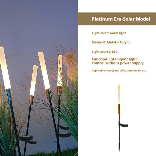 Lámpara Solar LED para Jardín con Enchufe - Image 9