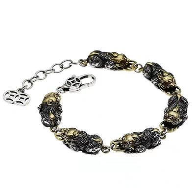Pulsera Étnica de Cadena para Hombre - Estilo Puro - Image 4