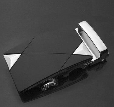 Cinturón de Cuero Ejecutivo Dos Capas - Estilo Coreano Moderno - Image 11