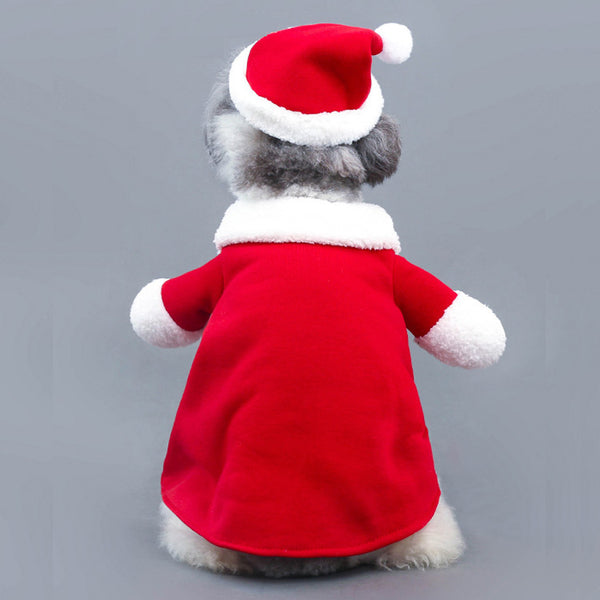 Disfraz Navideño para Mascotas - Traje Festivo Erguido