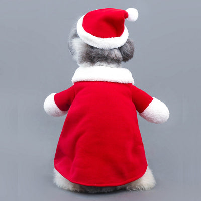 Disfraz Navideño para Mascotas - Traje Festivo Erguido - Image 2