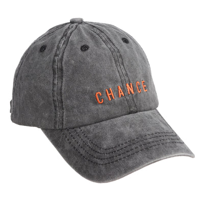 Gorra Suave con Bordado de Alfabeto