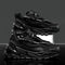 New Mesh Flat Heel Casual Daddy Large Size Black