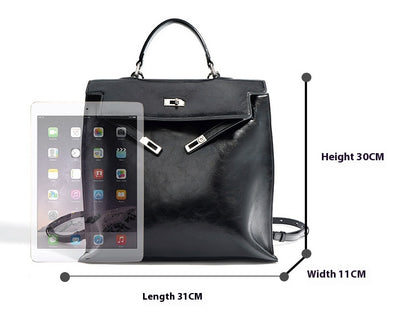 Bolso de Cuero Premium Doble Asa Grande con Capacidad Máxima - Image 7