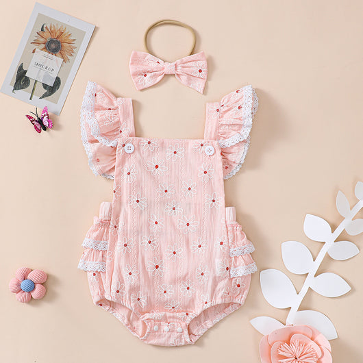 Pelele de Encaje para Niña Verano - Diseño Elegante y Cómodo - Image 3