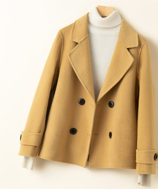 Blazer Reversible de Cashmira para Mujer - Chaqueta Corta de Lujo - Image 8