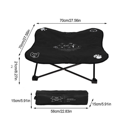 Cama Plegable para Mascotas con Diseño Desmontable y Lavable - Image 15