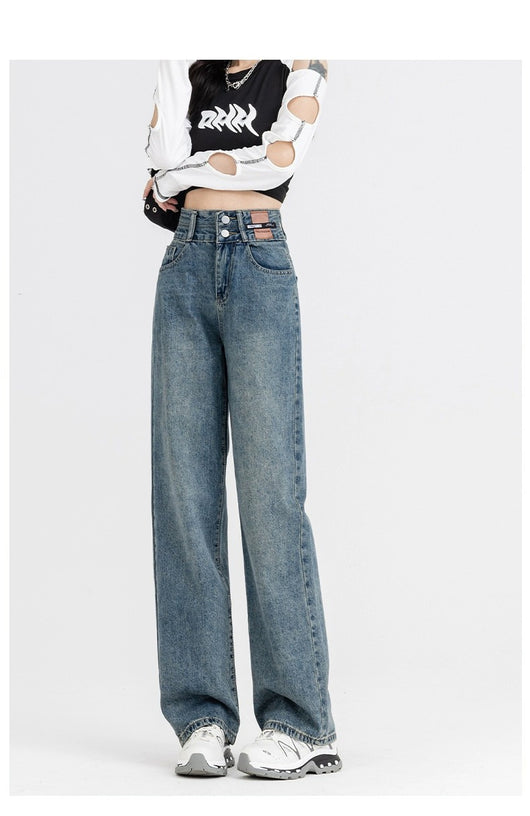Jeans Anchos Forro Polar Térmico Efecto Adelgazante para Mujer - Image 14