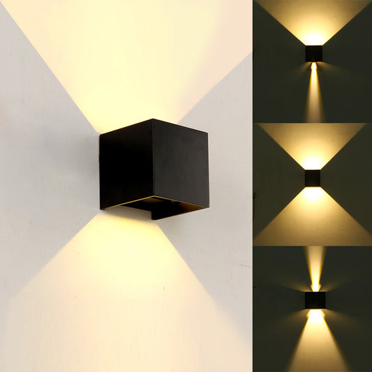 Lámpara de Pared LED Exterior Resistente al Agua Diseño Minimalista