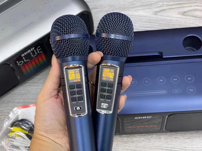 Parlante Bluetooth de Escritorio SD318 con Micrófono Inalámbrico Dual - Image 24