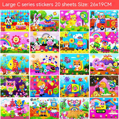 Pegatinas 3D Impresas Creativas para Niños - Image 13