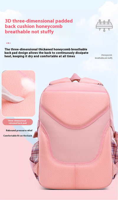 Mochila Infantil Ergonómica de Gran Capacidad con Protección Espinal - Image 25