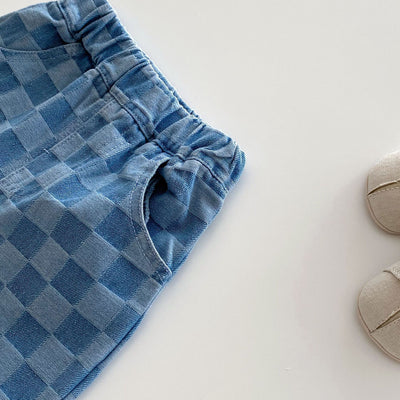 Pantalones Casuales a Cuadros para Niños - Estilo Versátil - Image 3