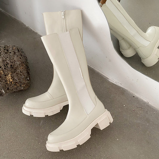 Botas Plataforma con Cierre Lateral - Versátiles y Modernas