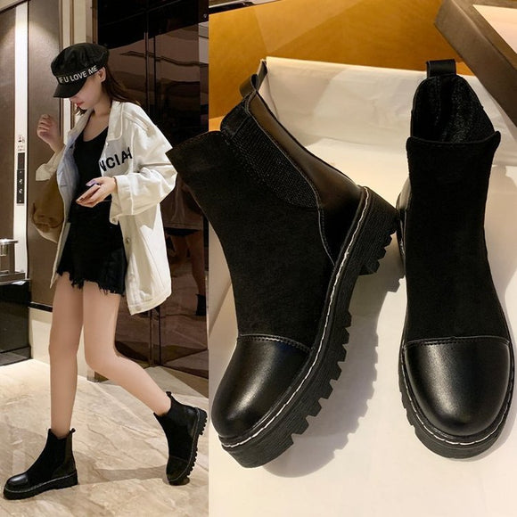 Botas Martin Estilo Británico para Mujer - Diseño Clásico y Elegante